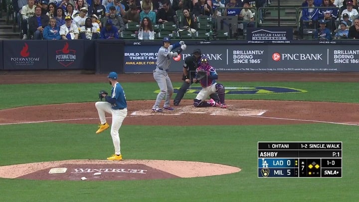 大谷翔平の犠牲フライで完封負けを阻止！ドジャースファンの反応（海外の反応）