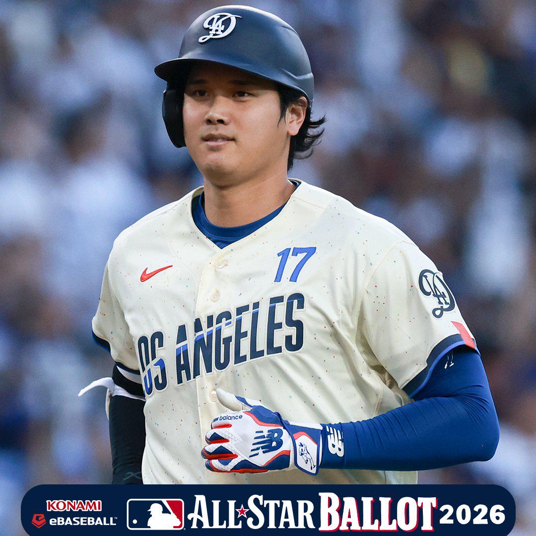 大谷翔平がオールスター投票で110万票超えのトップ独走!ドジャース勢の躍進にファン歓喜(海外の反応)