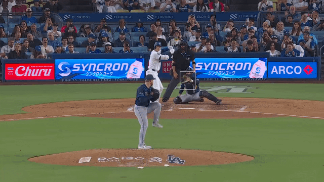 大谷翔平が先制ホームラン!ドジャースファンが熱狂(海外の反応)