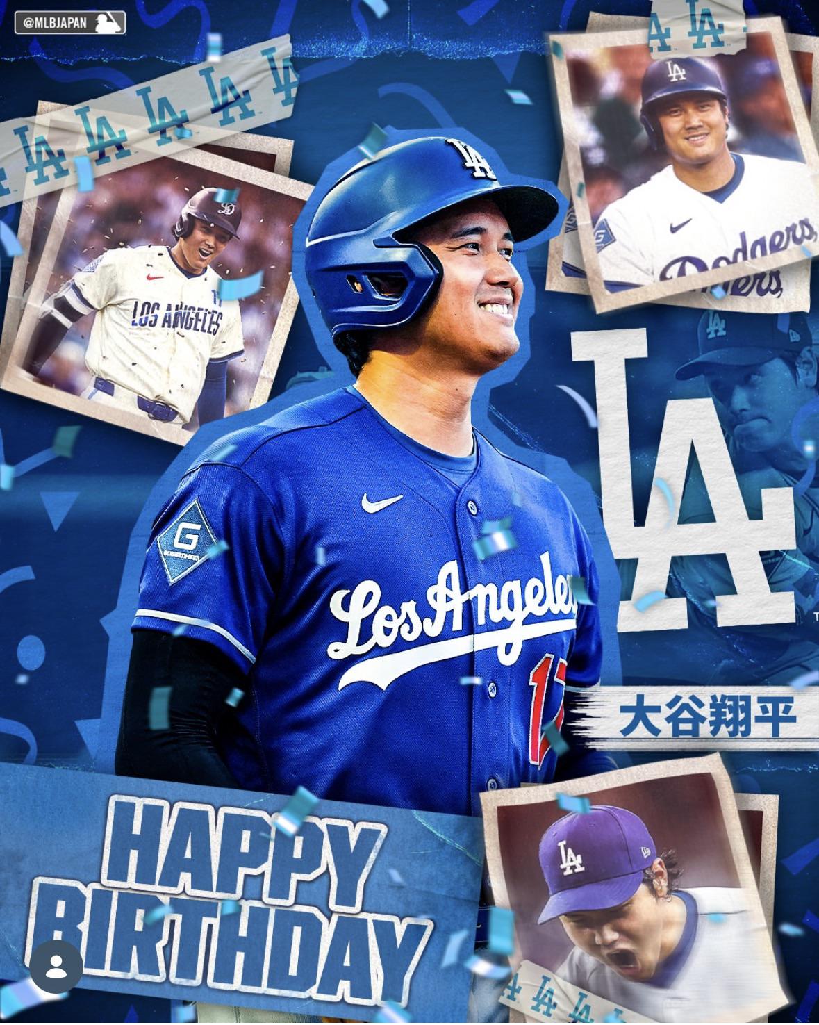 大谷翔平の32歳の誕生日をドジャースファンが祝福!「不老不死にも誕生日があるとは」(海外の反応)